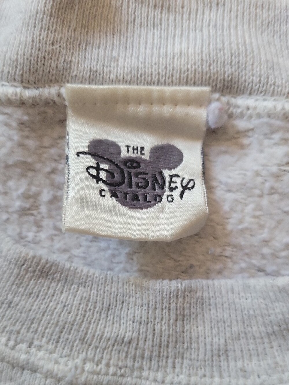 Vintage Disney Daffy Duck Well-Dressed Duck Graphic Gray Crewneck Sweatshirt, L - Picture 2 of 4